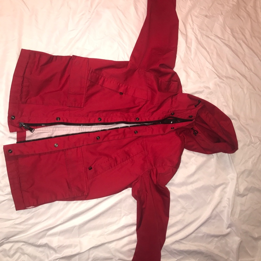 Red Express Coat